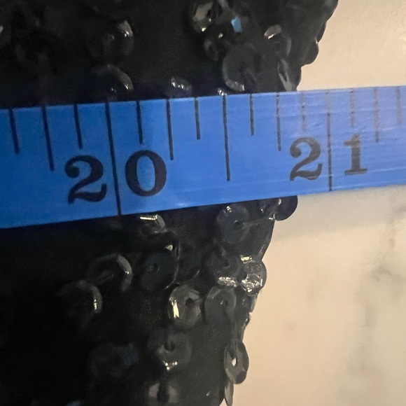 Vintage Laurence Kazar Sequined Silk Top New Year Champagne Roses Blouse EUC - Picture 5 of 10